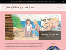 Tablet Screenshot of forchildrenwithlove.com